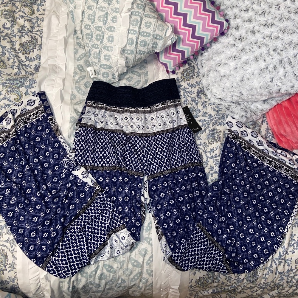 Wide Leg Flowy Pants